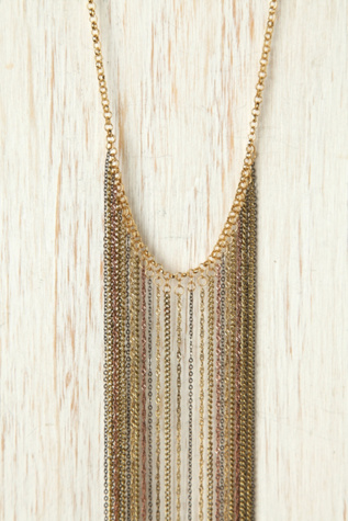 Spilling Chains Necklace