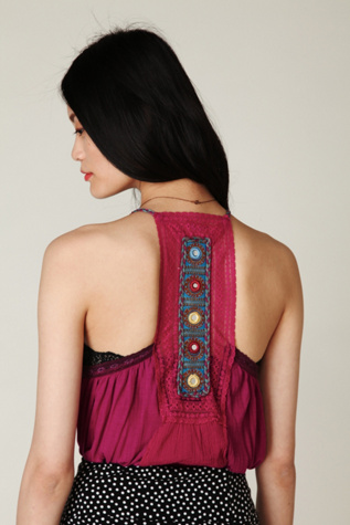 Floating Oasis Embellished Tank