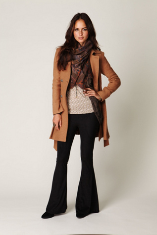 Vegan Suede Flares