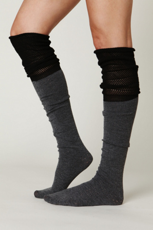 Mesh Ballet Tall Sock