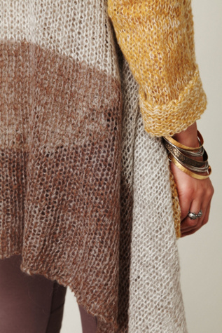 Maxi Stripe Cardigan