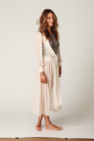 Sheer Maxi Dress