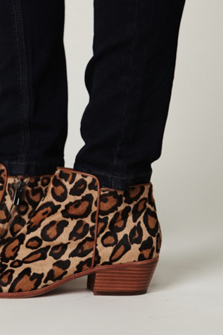 Petty Leopard Ankle Boot