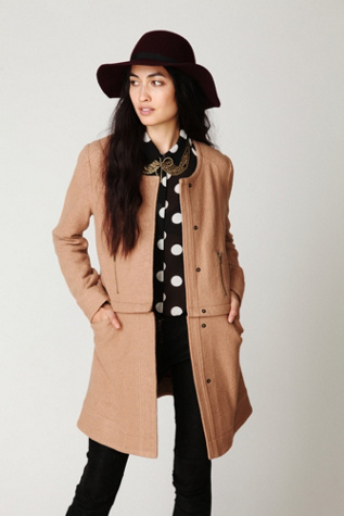 Convertible Wool Coat