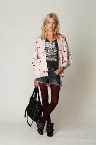 Printed Kimono