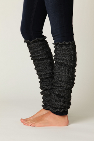 Ruched Knit Legwarmer