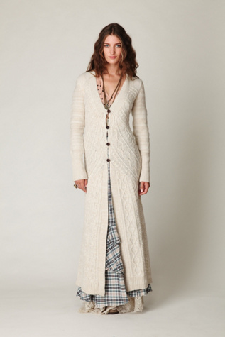 maxi cardigan sweater