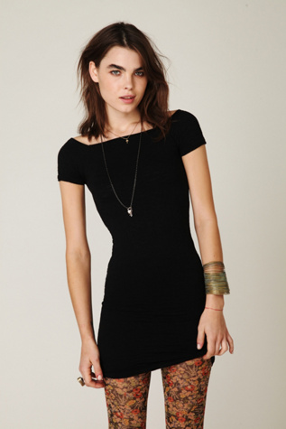 Off The Shoulder Textured Tunic