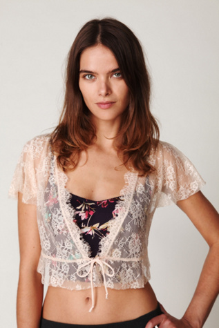 Lacy Bed Jacket