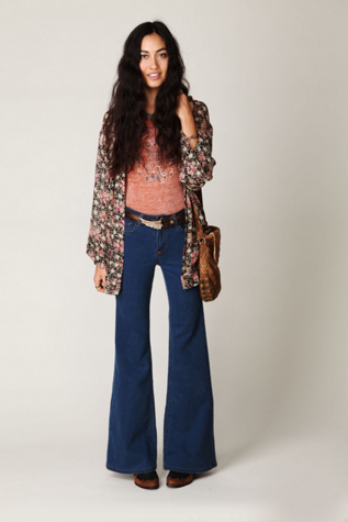 High Waisted Flares