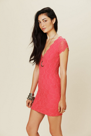 Thira Cap Sleeve Dress