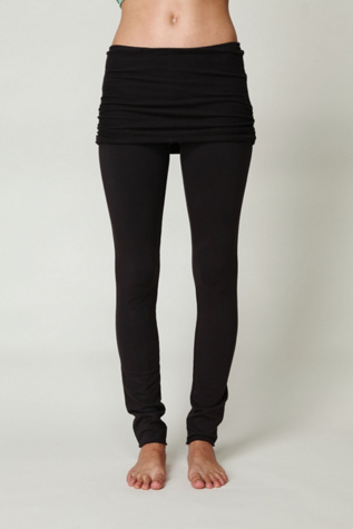 Foldover Skinny Fleece Pant