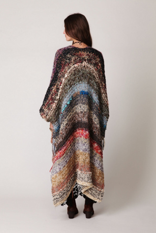Tangier Maxi Poncho