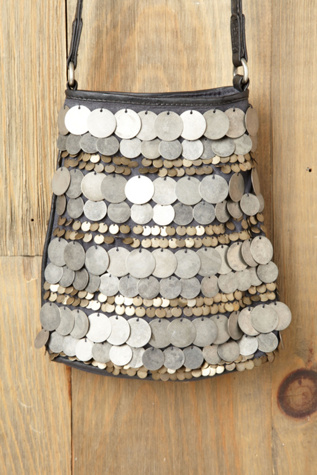 Dancing Coins Crossbody Bag
