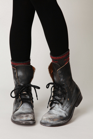 Painted Distress Boot