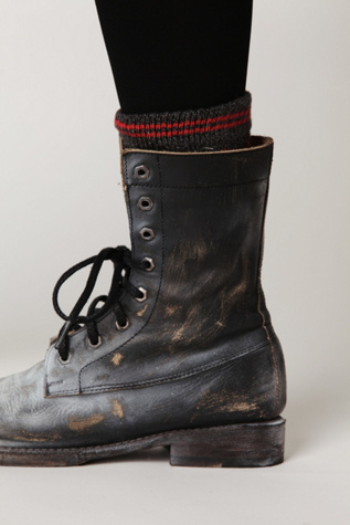 Painted Distress Boot