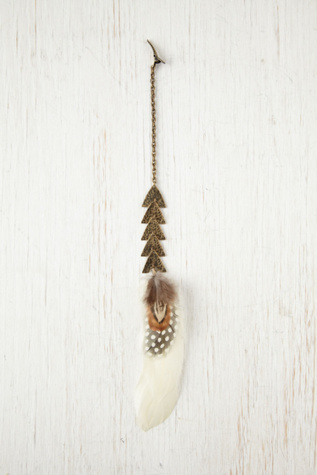 Arrow Feather Hair Clip