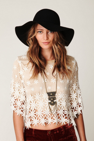 Sunflower Lace Top