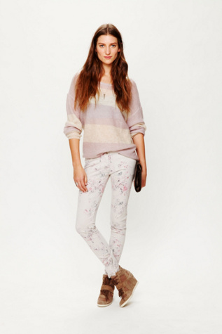 IRO Kanuna Printed Skinny Jean