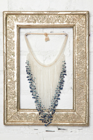 Vintage Multi Strand Beaded Necklace