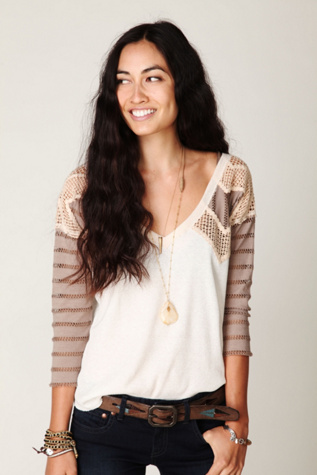 Warrior Chief Crochet Back Top