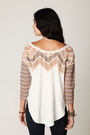 Warrior Chief Crochet Back Top