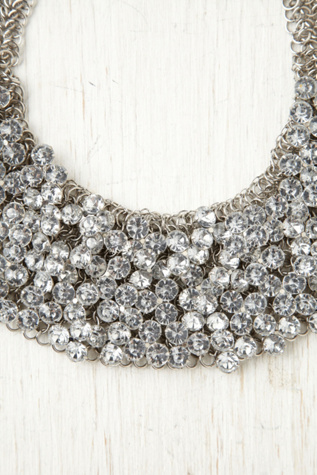 Crystal Honeycomb Bib