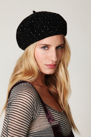 Encrusted Beret