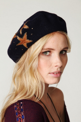 Encrusted Beret