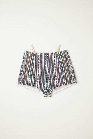 Embroidered Hot Pant