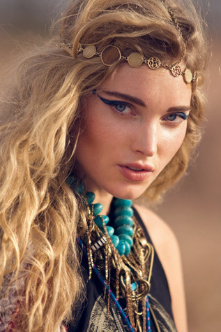 Beach Glass Headpiece
