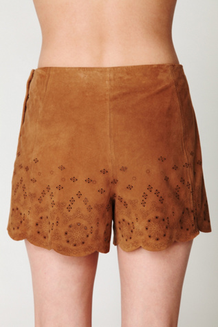 Suede Charade Short