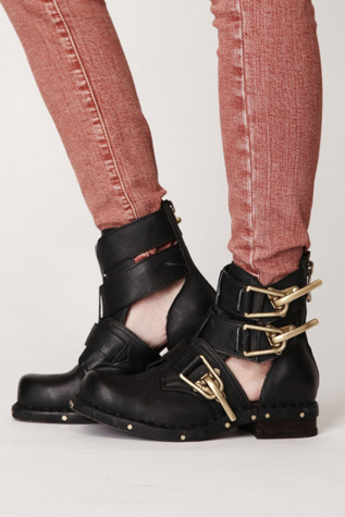 Past Due Cutout Ankle Boot