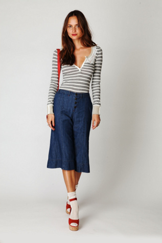 Vintage Chambray Gaucho