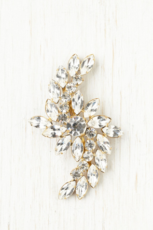 Crystal Swirl Bobby Pin