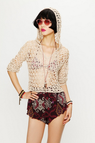 Handloom Ikat Shorts