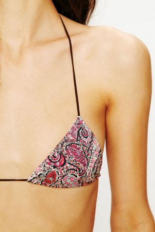Brazilian Printed String Bikini Top