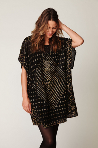 FP New Romantics Mesh Poncho