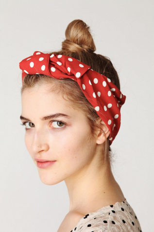 Polka Dot Head Wrap