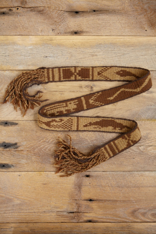 Vintage Woven Snake Belt