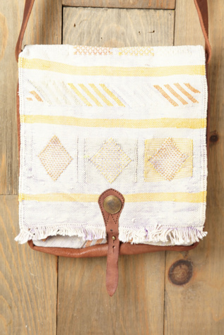 Vintage Blanket Satchel