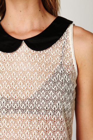 Peter Pan Lace Top
