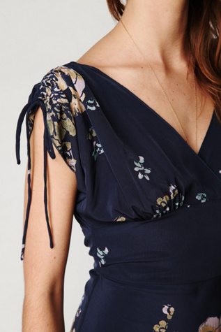 Stardust Short Sleeve Maxi Dress