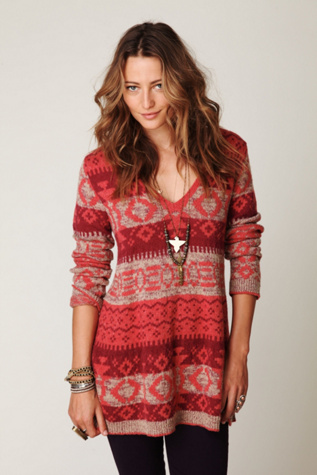 Fairisle VNeck Pullover