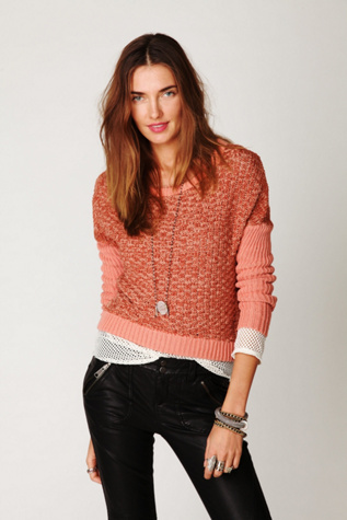 Slubby Stripe Pullover