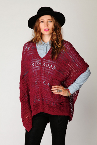 Santa Fe Cotton Poncho