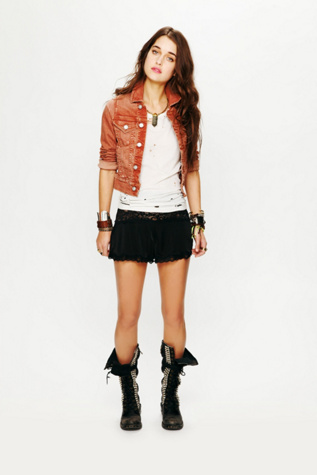 Micro Fiber Lace Short