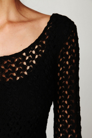 Crochet Bell Sleeve Top