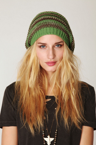 Multi Stripe Beret