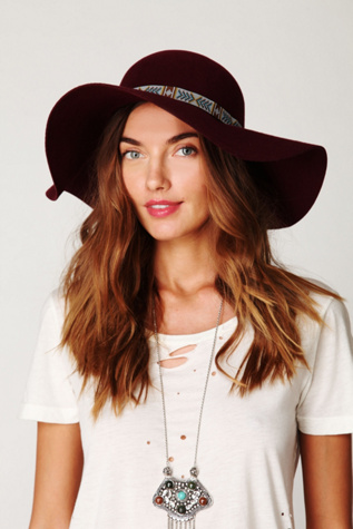 Morocco Felt Floppy Hat